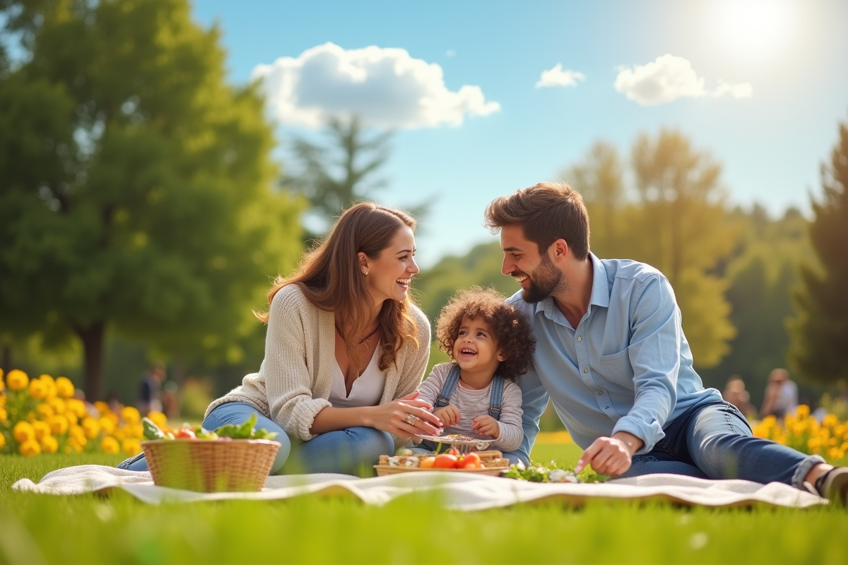 famille heureuse